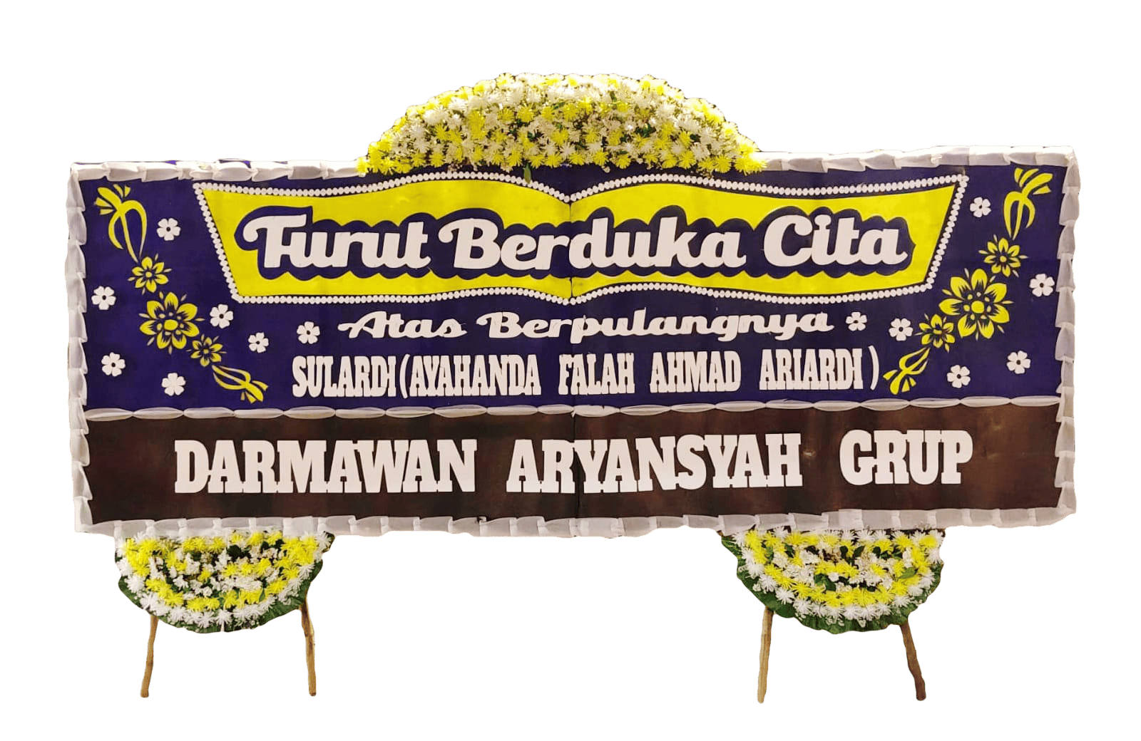 Karangan Bunga Bela Sungkawa - Landscape